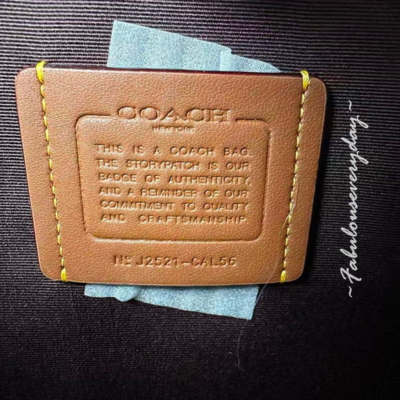 Coach Savannah Carryall Bag Crossbody In Leather/Gold/Black CAL56 NWT - Picture 7 of 7